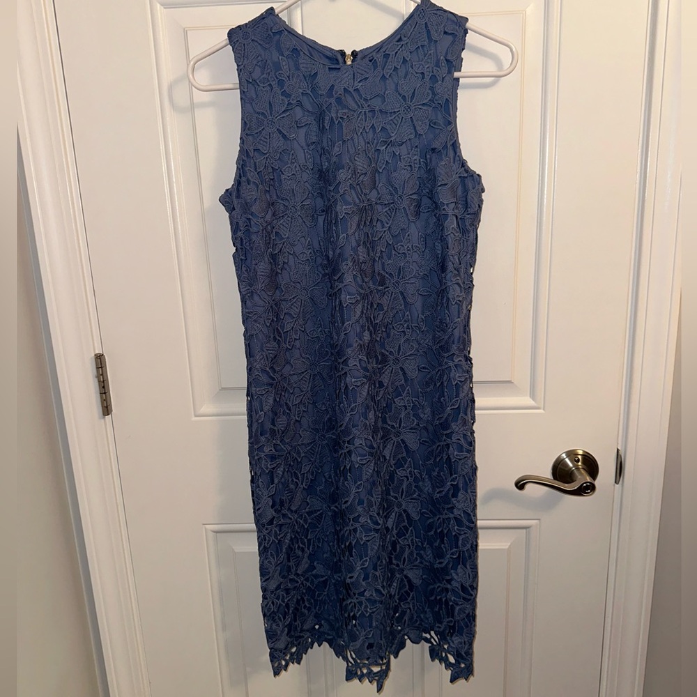 Karl Lagerfeld dress periwinkle size 2